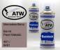 Preview: Mercedes-Benz, Bornit Pearl Metallic, 481 / 8481: 400ml Sprühdose + 400ml Klarlack - Set, von ATW Autoteile West.